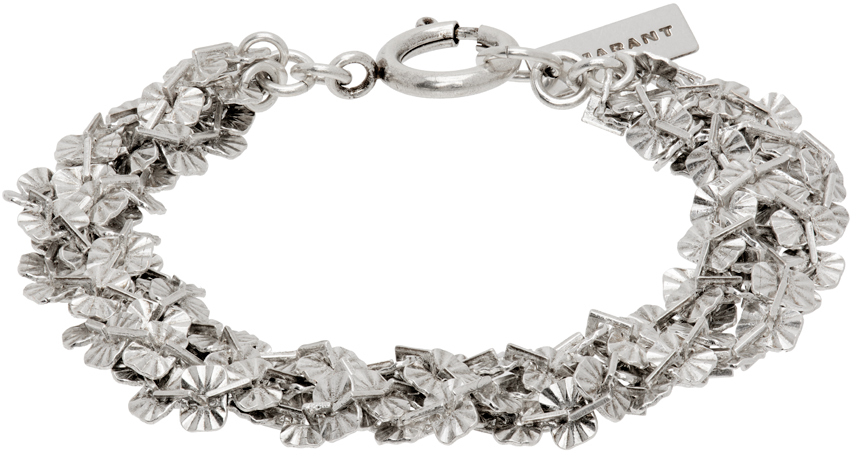 Silver Tinsel Chain Bracelet