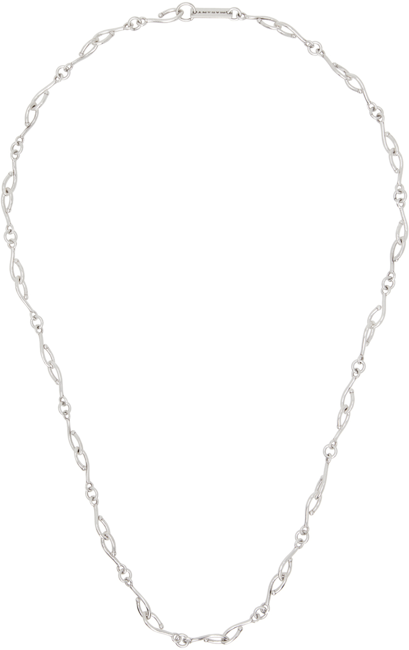 Isabel Marant: Silver Sachi Necklace | SSENSE