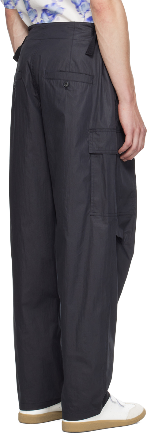 Isabel Marant Men's Caleb Cargo Pant In Faded Black 02fk