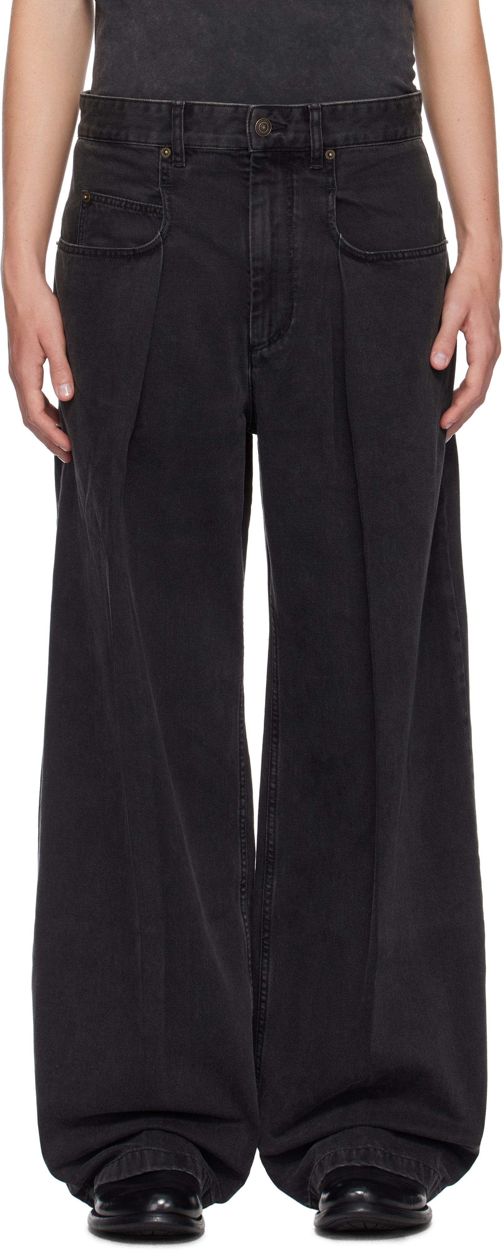 【関税込み】Isabel Marant ブラック Janael ジーンズ Black Janael Jeans by Isabel Marant on Sale