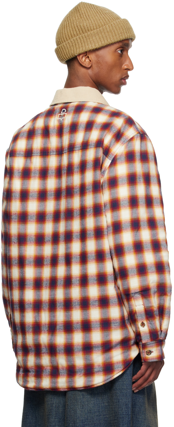 Isabel Marant Multicolor Steeve Overshirt In Mird