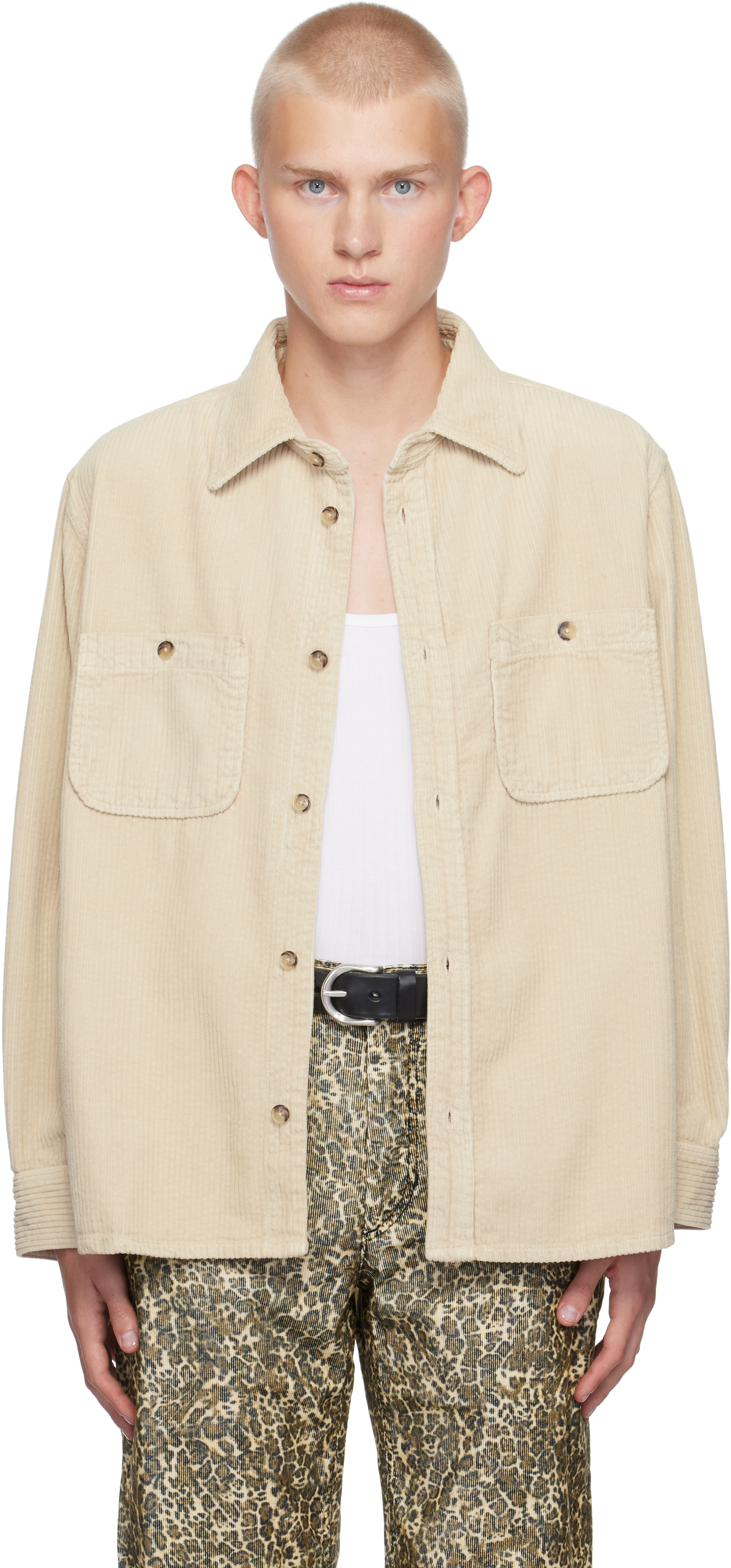 Shop Isabel Marant Off-white Nario Shirt In C