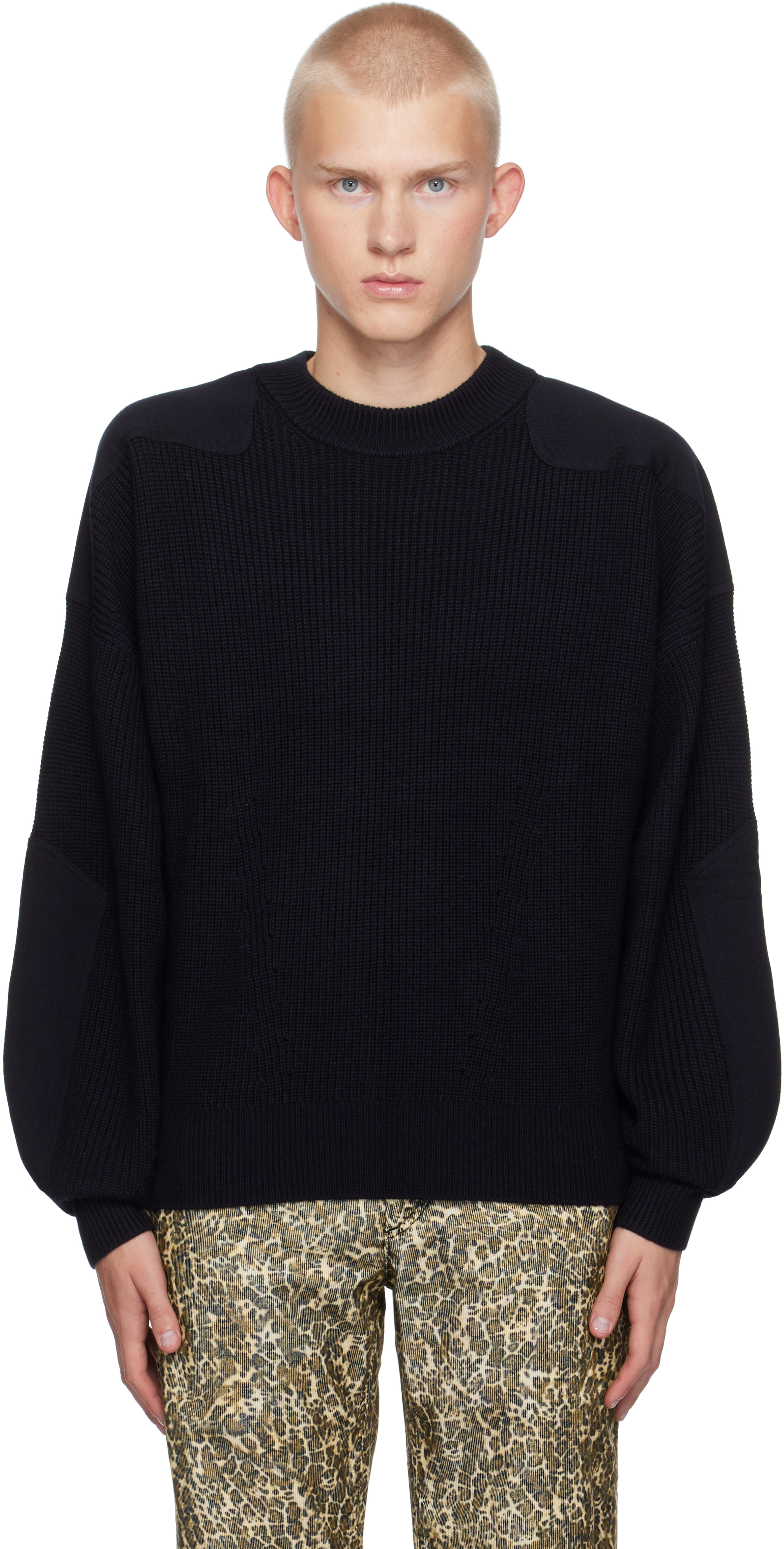 Shop Isabel Marant Navy Bartolo Sweater In Midnight 30mi