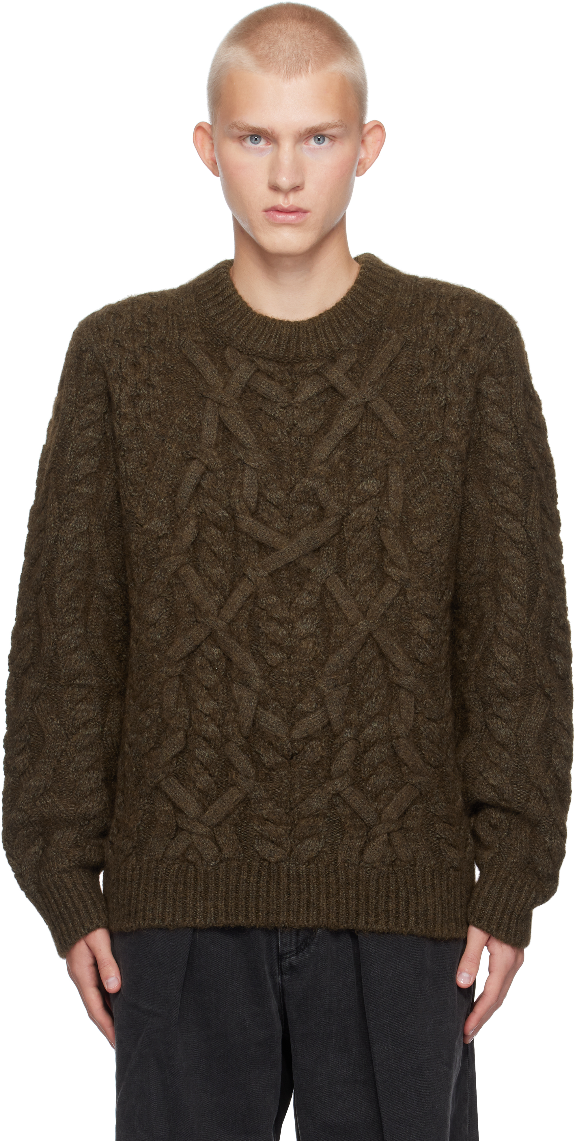 Brown Pio Sweater