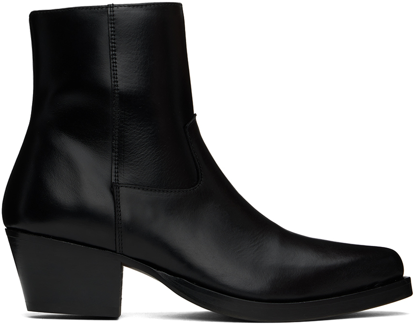 Designer zip up & buckled boots for Men | SSENSE