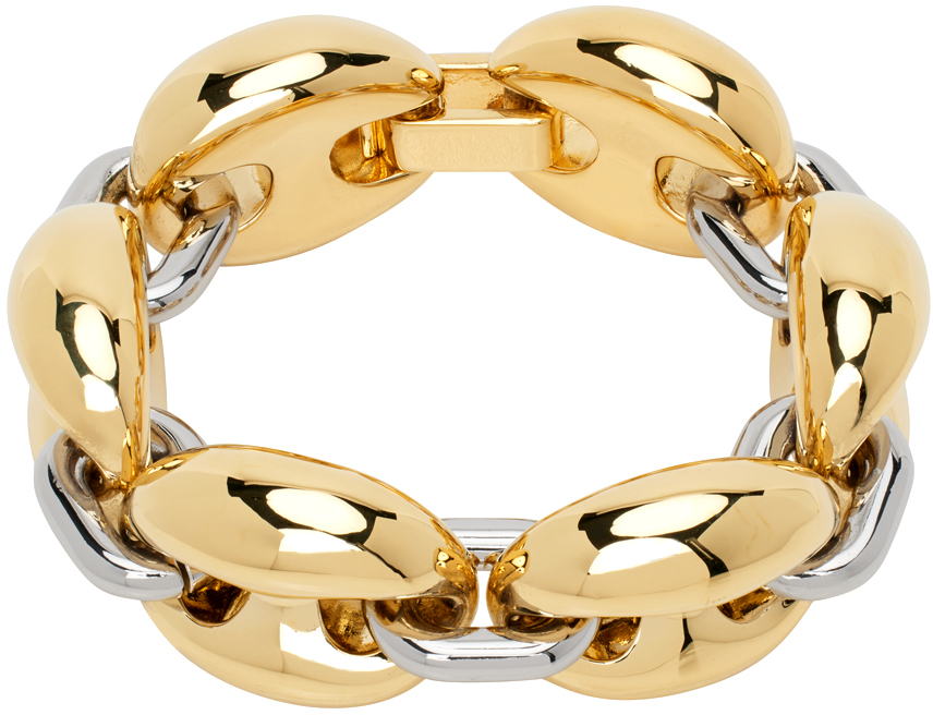 Gold & Silver Chunky Eight Bracelet