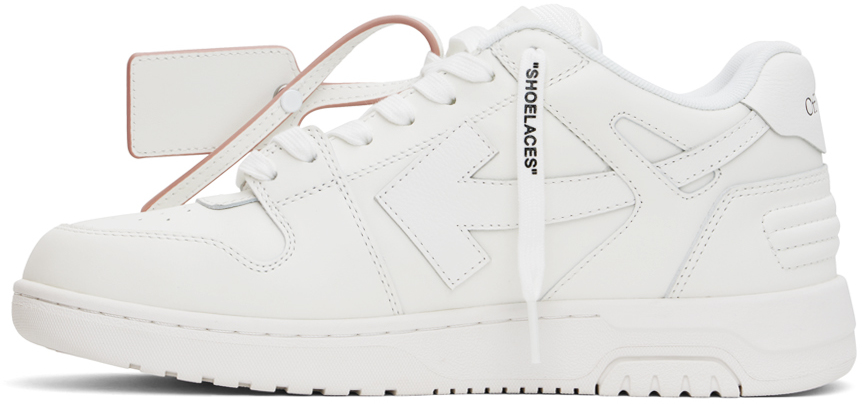 Off-white Out Of Office Low-top Sneakers In White Pink