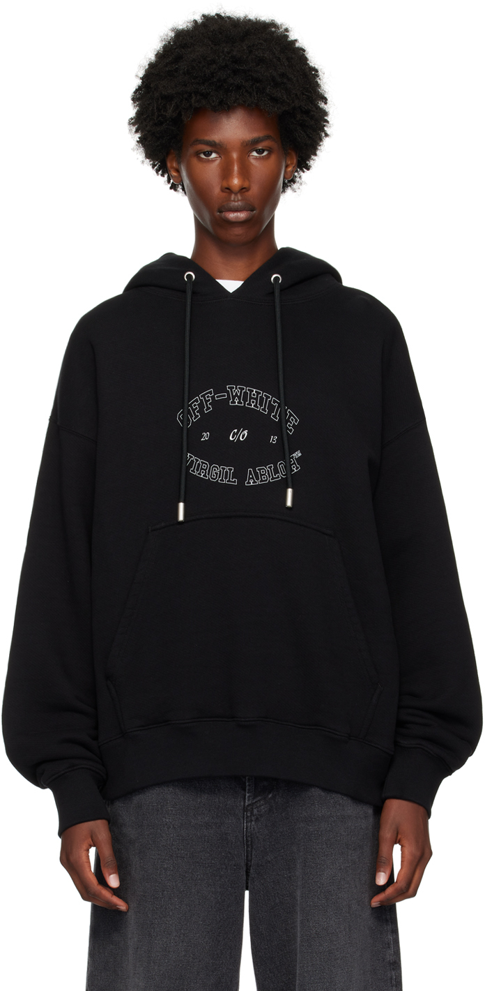 Black College Skate Hoodie