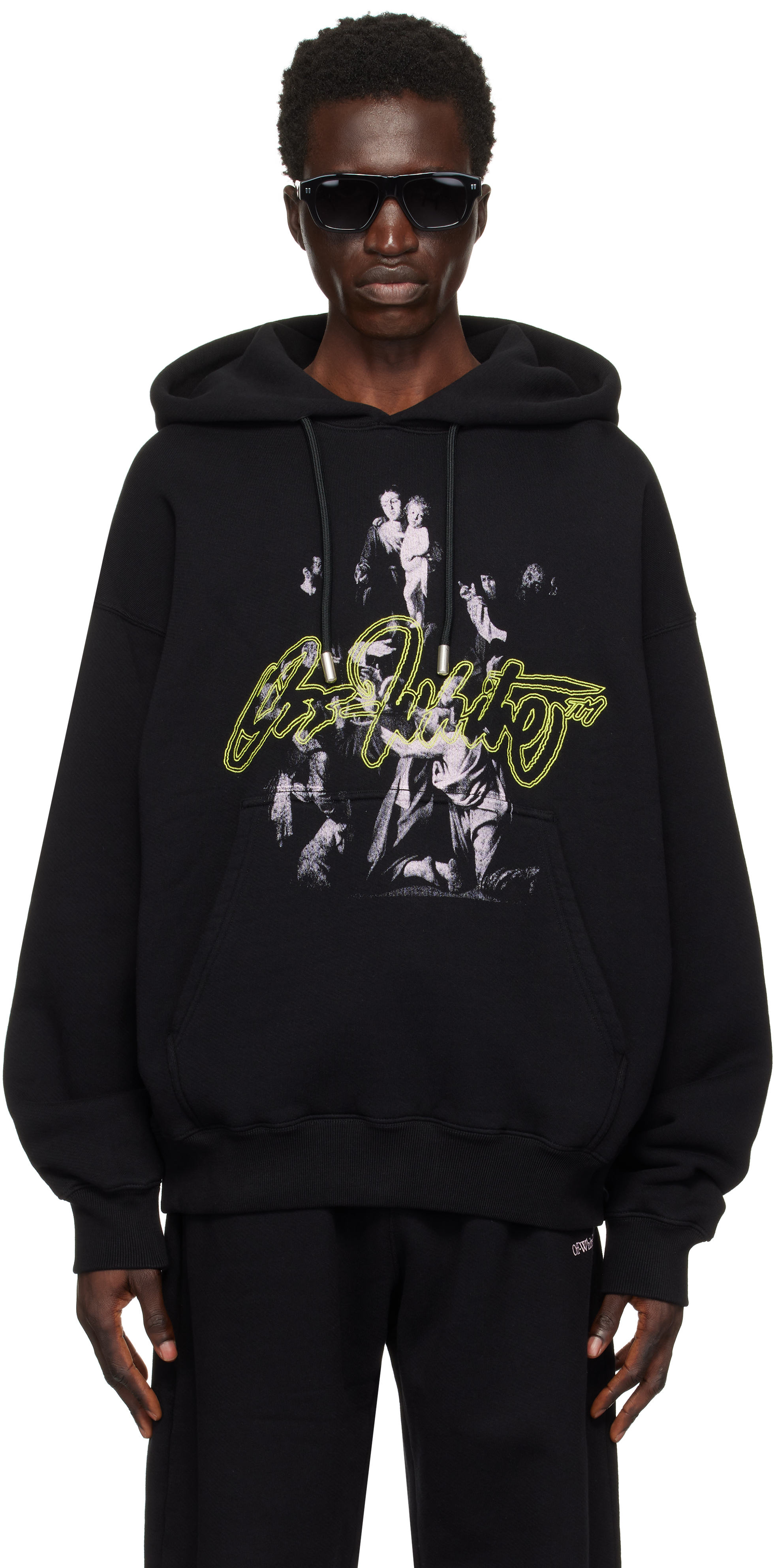 Black Script Mary Skate Hoodie