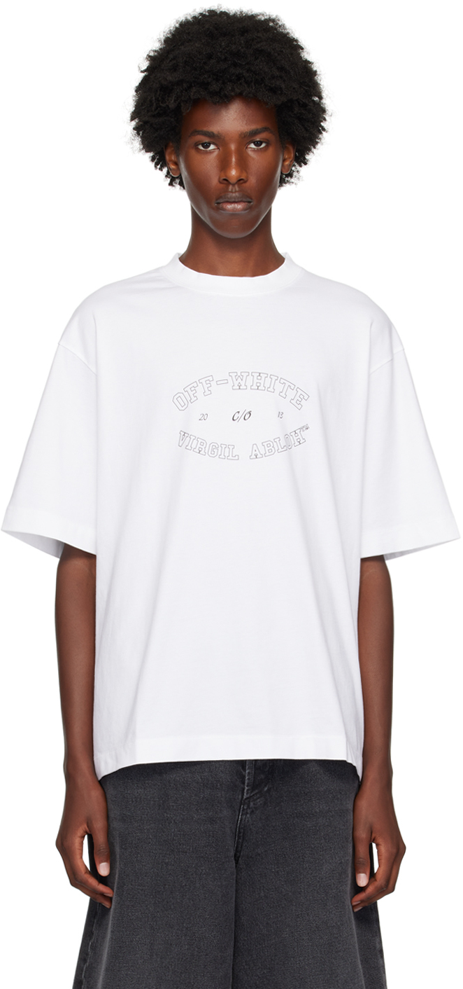 White College Skate T-Shirt