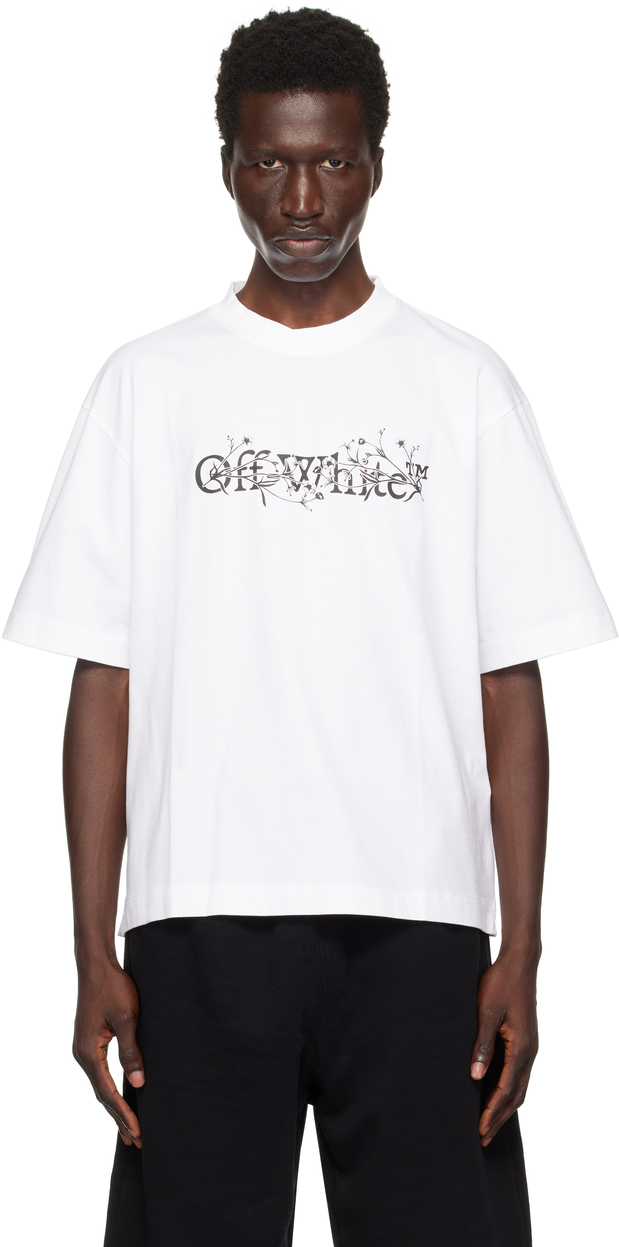 Off white t shirt ssense best sale