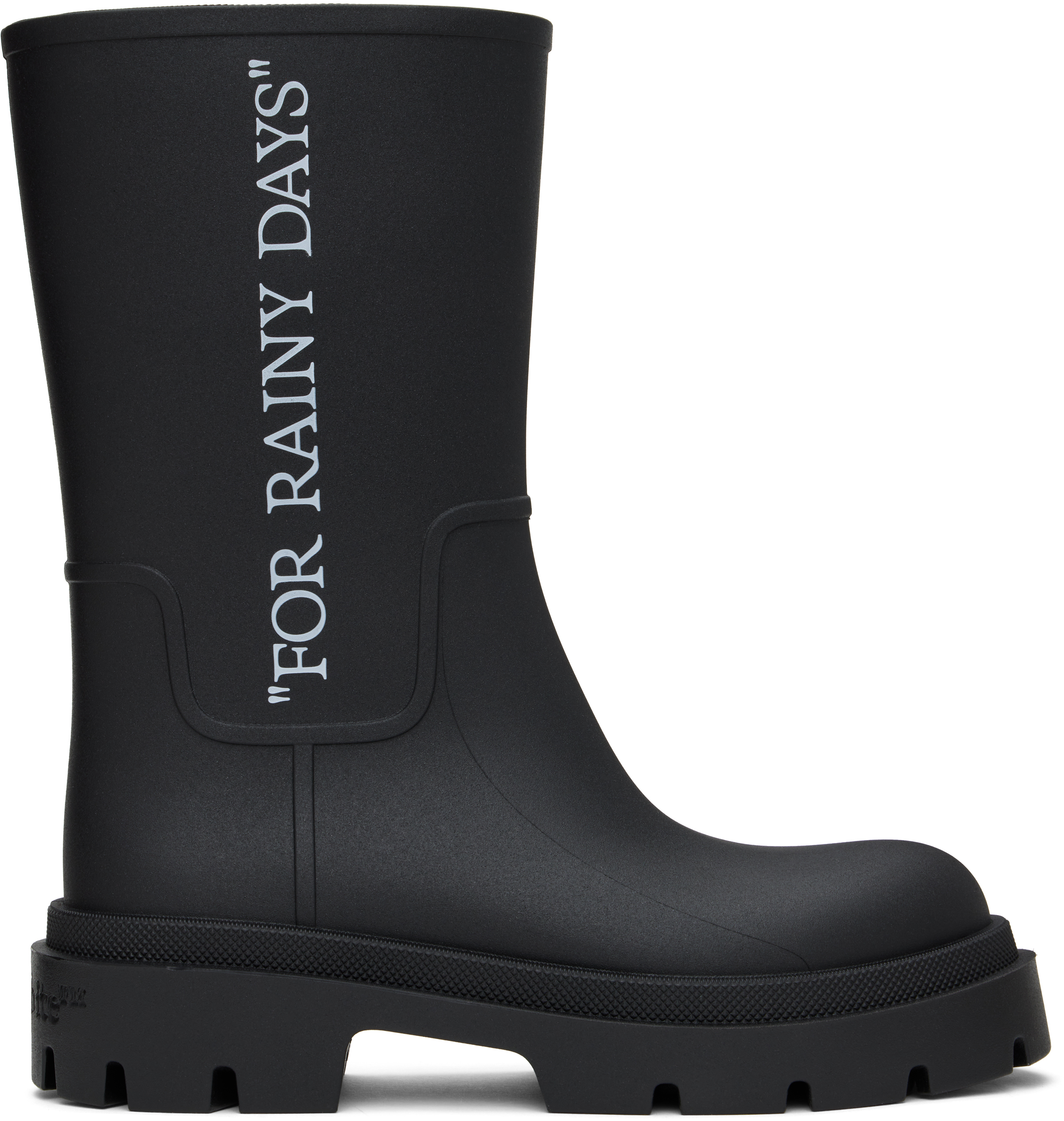 Black Reboot 'Rainy Days' Chelsea Boots