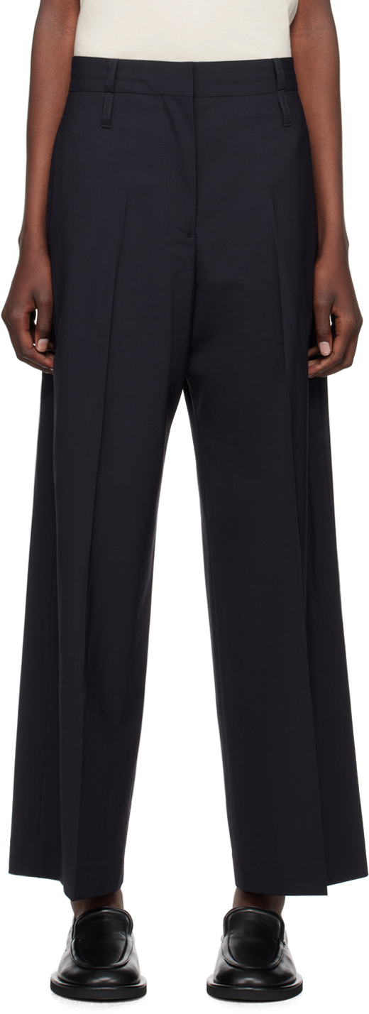 Navy Baier Trousers