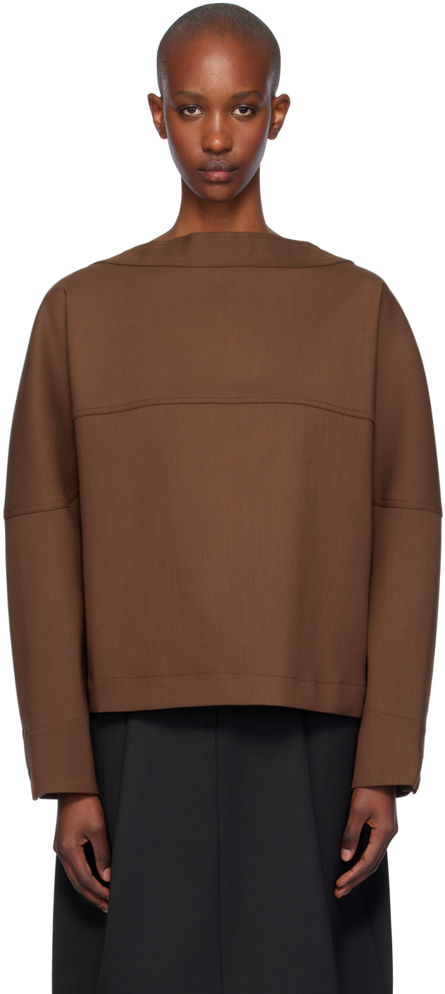 【関税込み】Studio Nicholson ブラウン Vichy トップス WOMEN'S NEW ARRIVALS | Studio Nicholson