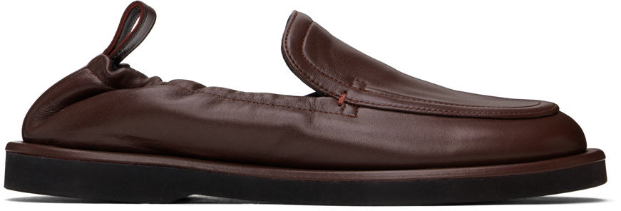 Burgundy Donovan Loafers