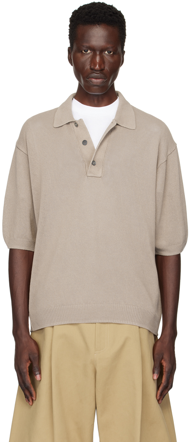 Taupe Swing Polo