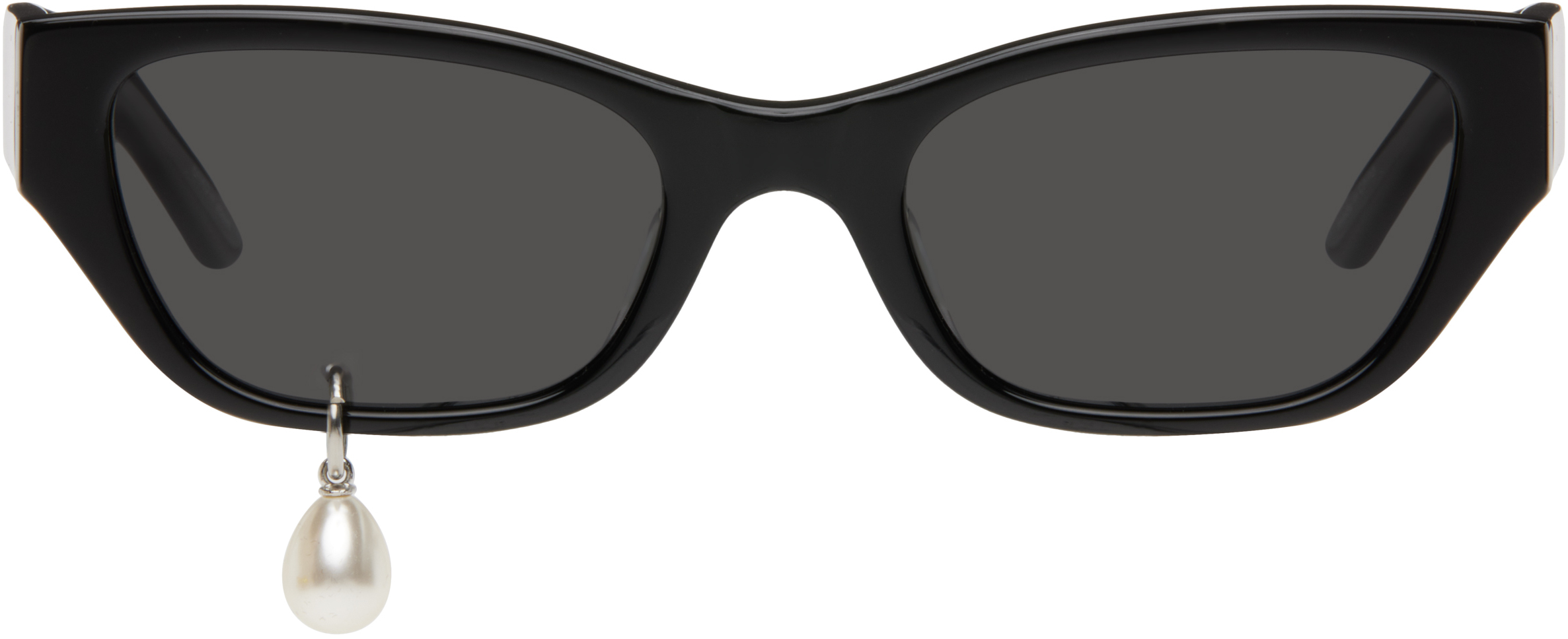 Kimhēkim Black Pearl Tear Cat-eye Sunglasses