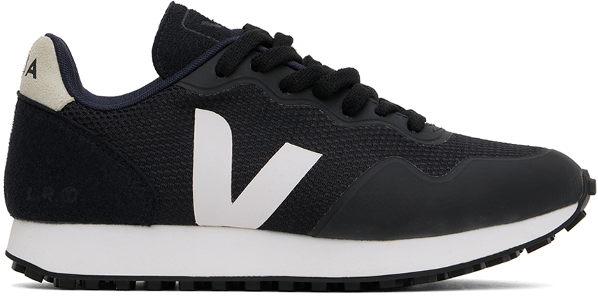 Veja Women Impala Engineered Mesh Sneakers In Black/cream In Black_white