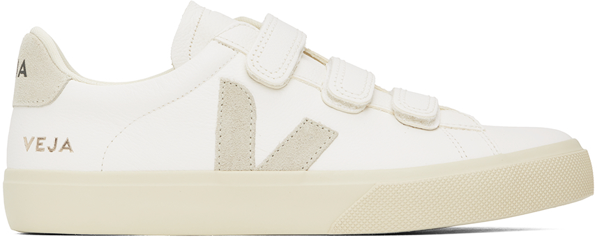 White Recife ChromeFree Leather Sneakers