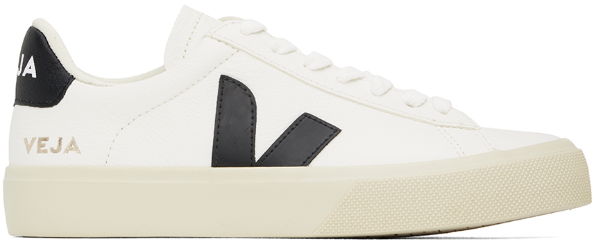 スニーカー VEJA Campo Sneakers - Veja - Leather - White CAMPO LEATHER WHITE NATURAL | VEJA