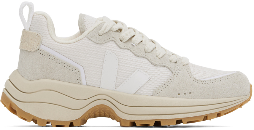 VEJA: White & Gray Venturi Sneakers | SSENSE