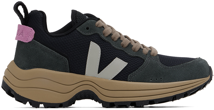 VEJA: Black & Gray Venturi II Alveomesh Sneakers | SSENSE