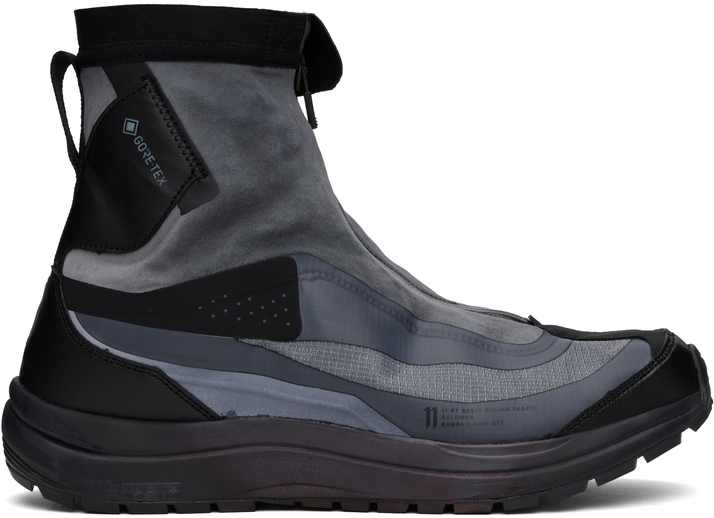 Black & Gray Salomon Edition Bamba 2 High GTX V2 Sneakers