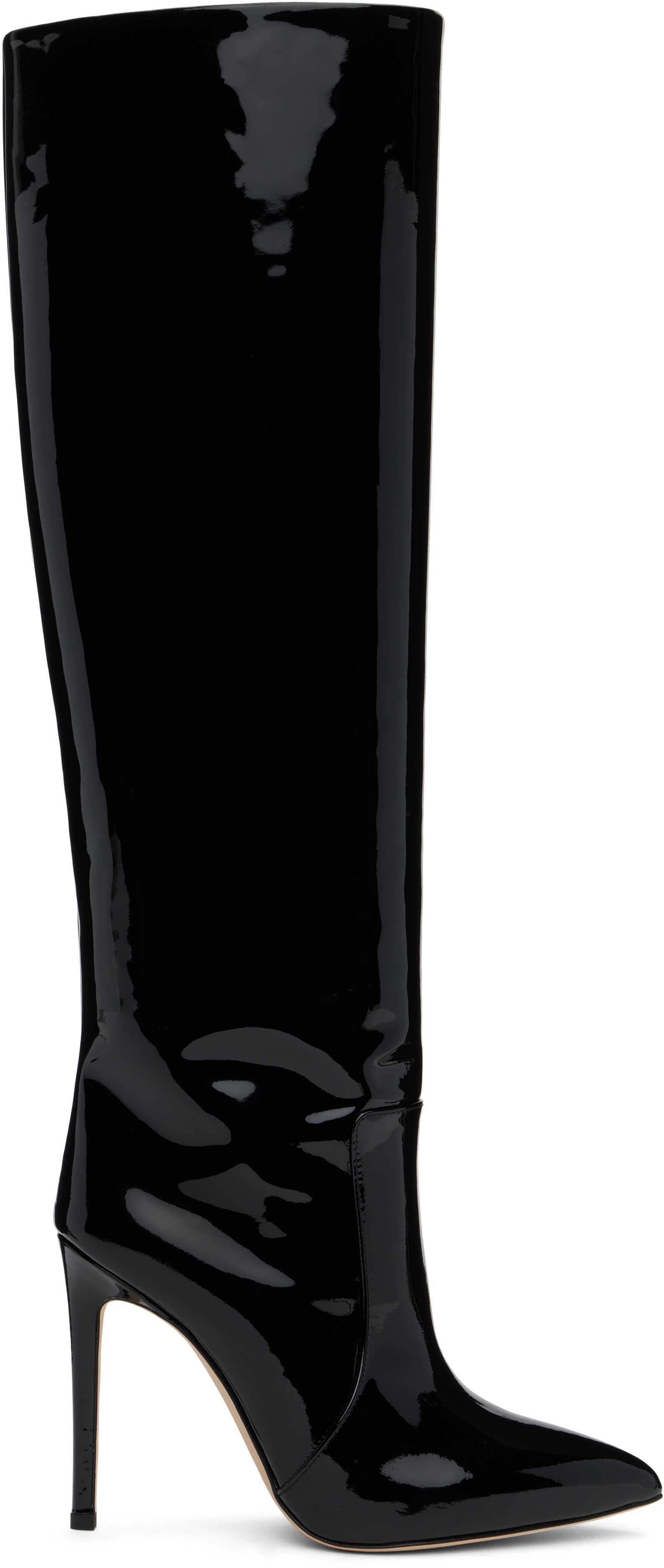 Black Stiletto Tall Boots