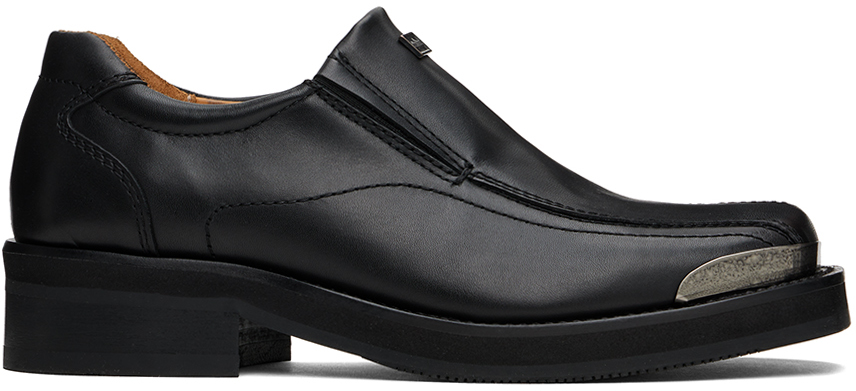 【関税込み】Soulland ブラック Moog l ローファー MOOG_metal_loafers-Footwear-