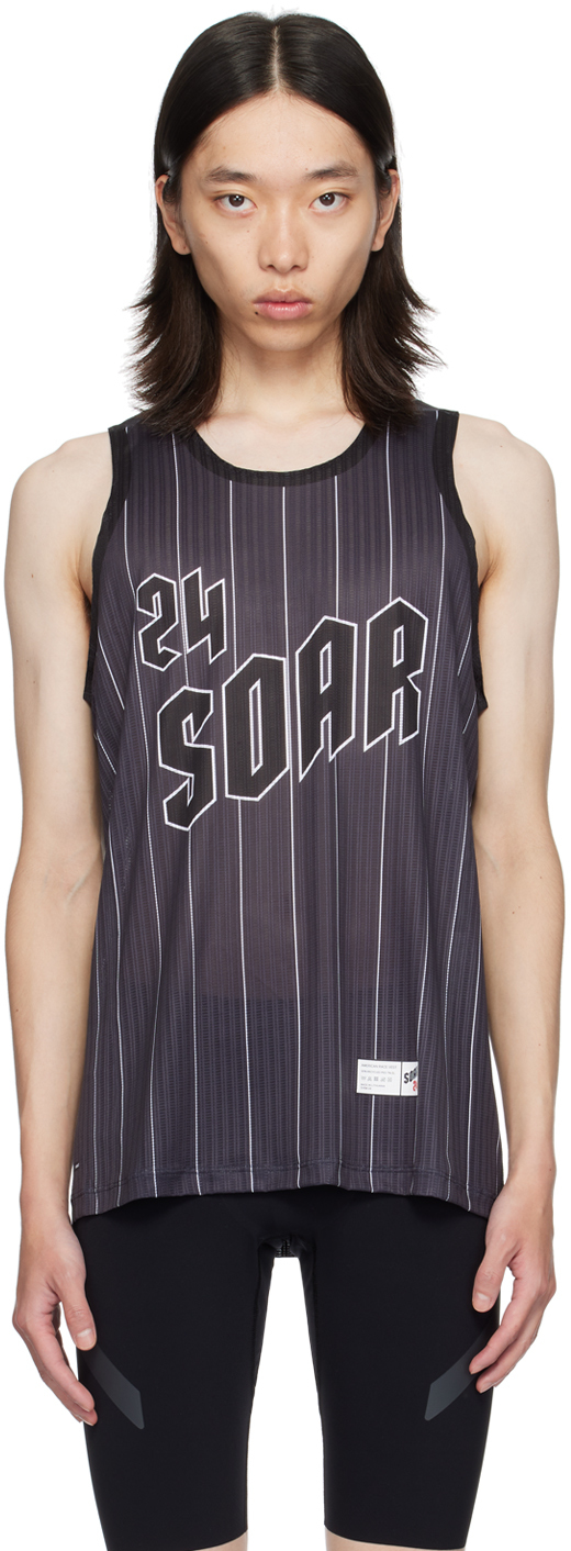 Black American Race Tank Top