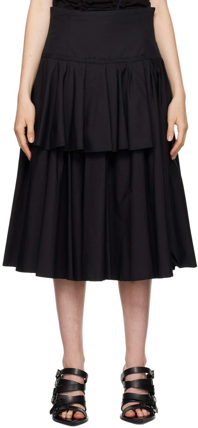 Black July Midi Skirt