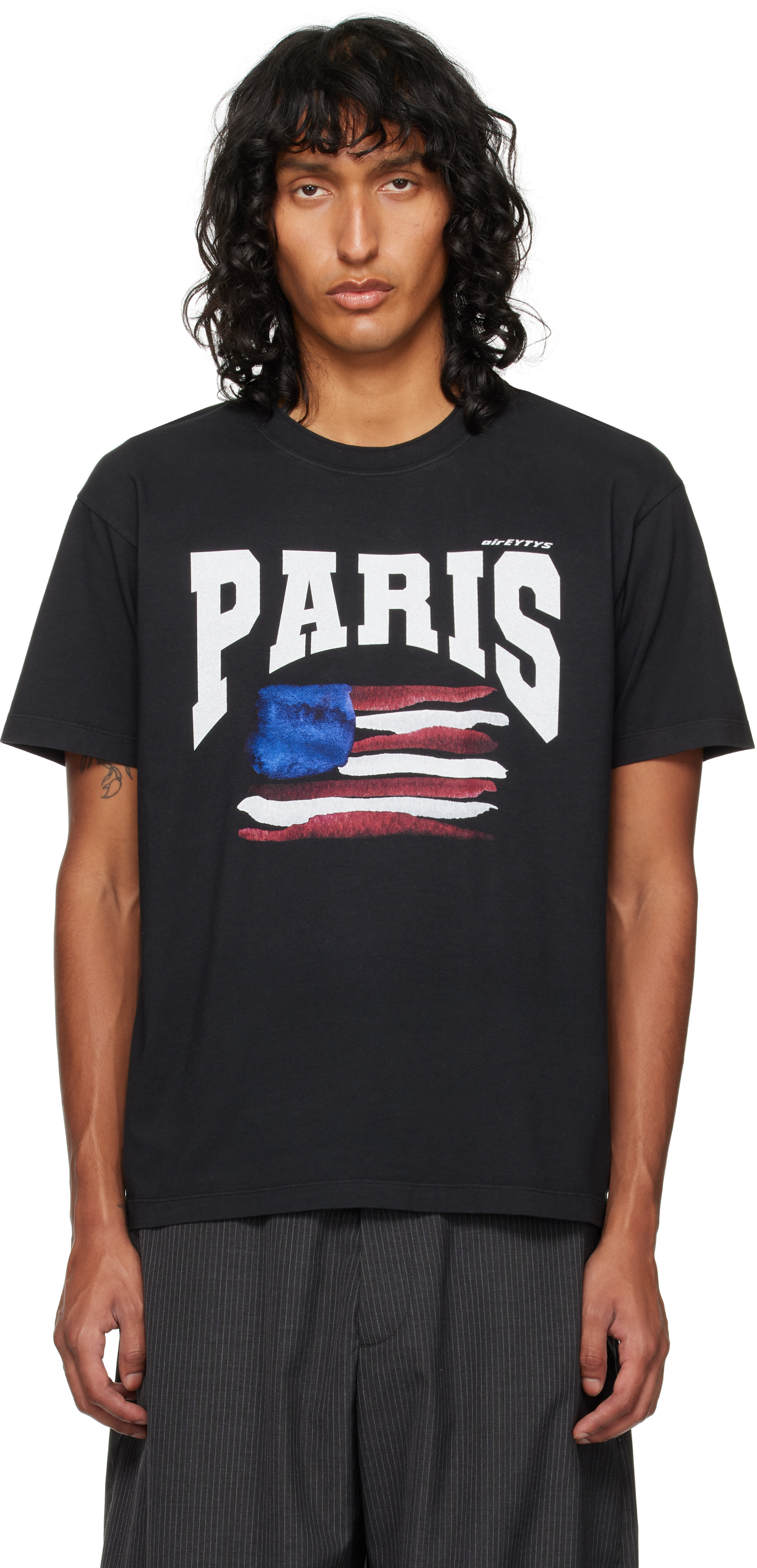 Eytys Black Leon T-shirt In Paris