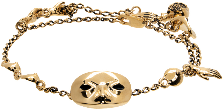 Gold Estampe Bracelet