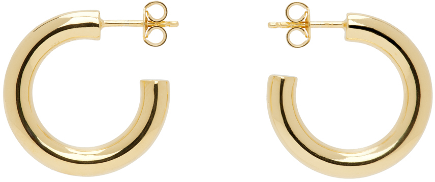 Gold Small Classic Hoop Earrings