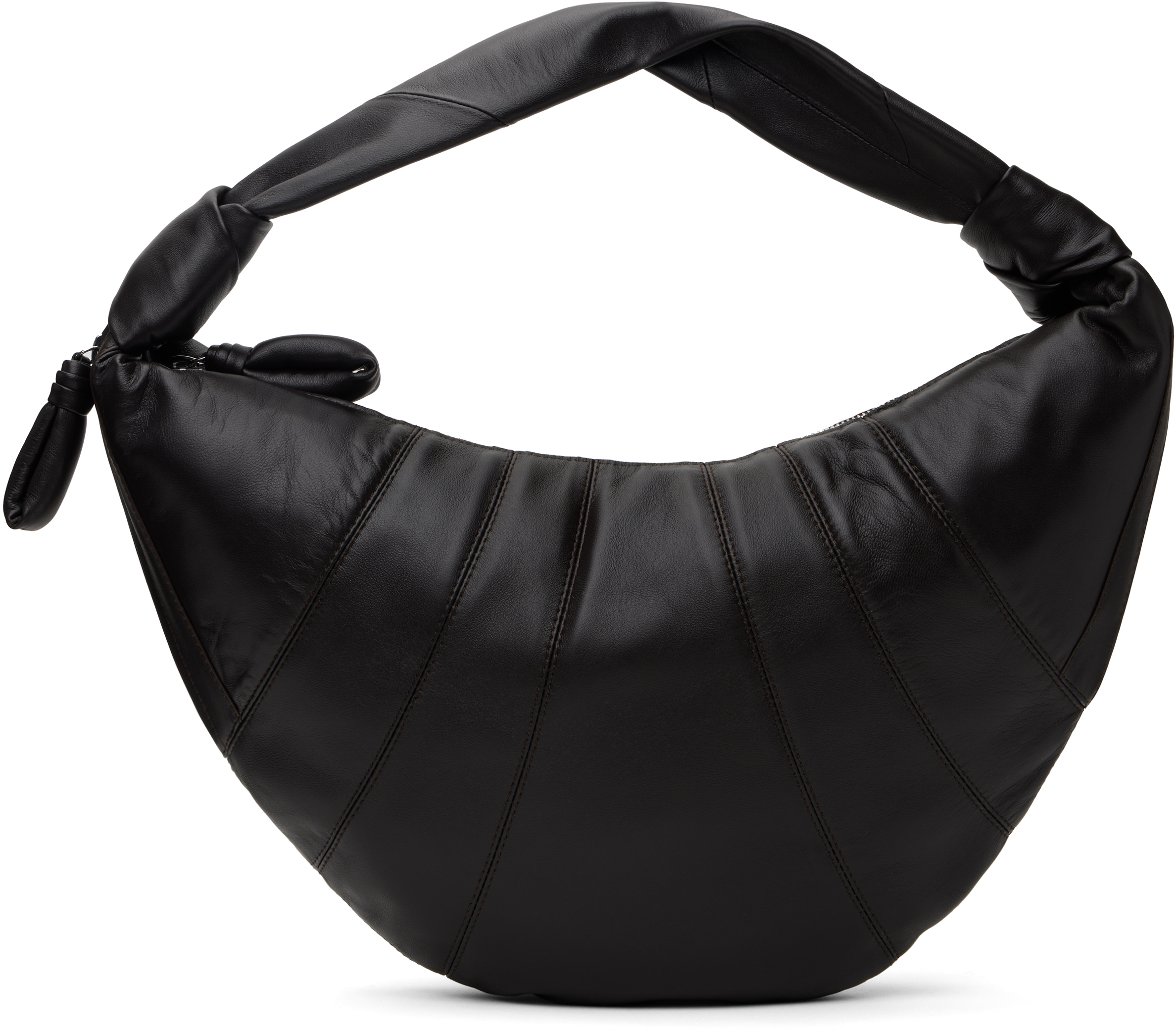 Black Fortune Croissant Bag