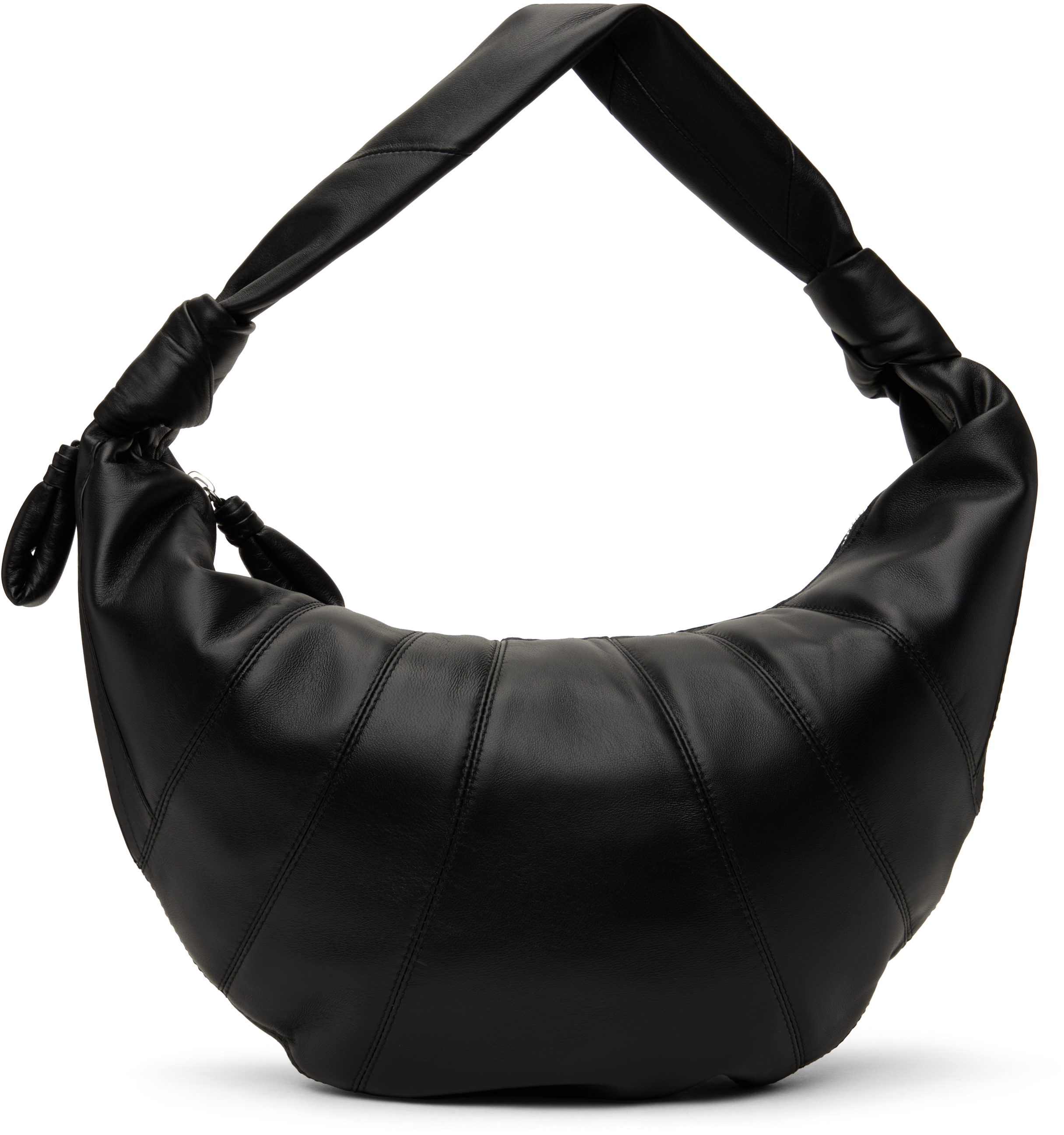 Black Fortune Croissant Bag