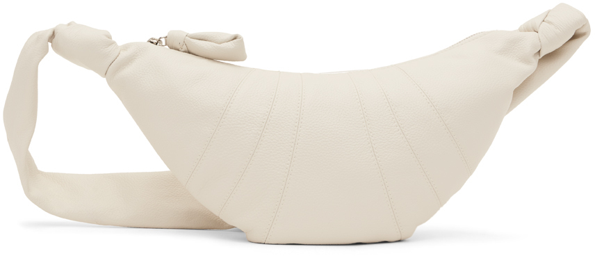 LEMAIRE White Small Croissant Bag