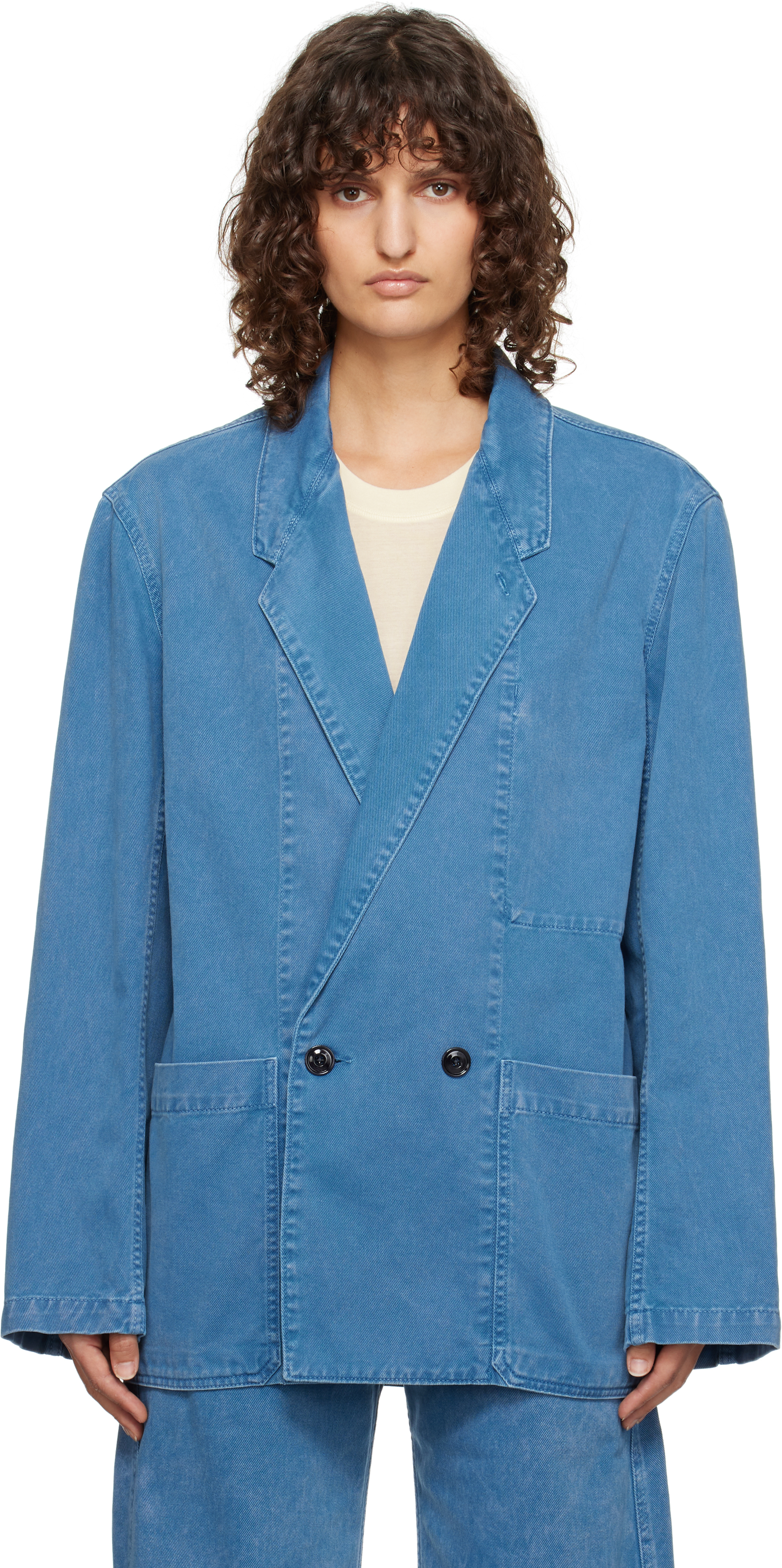 Blue Workwear Blazer