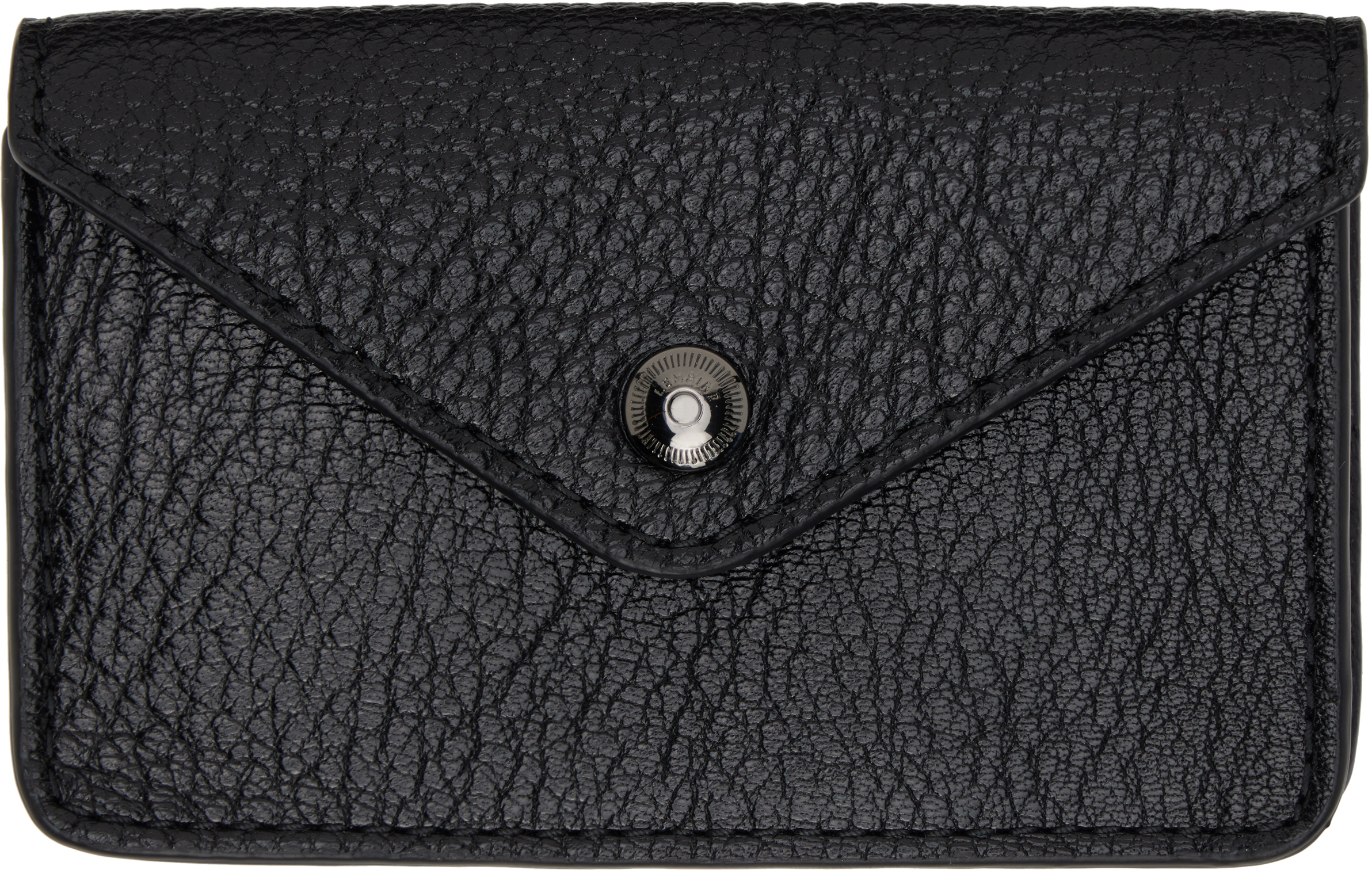 LEMAIRE BLACK ENVELOPPE COIN POUCH 