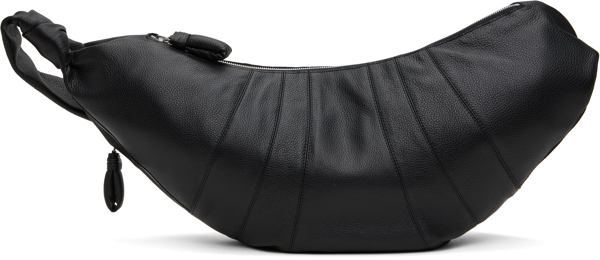 Black Large Croissant Bag