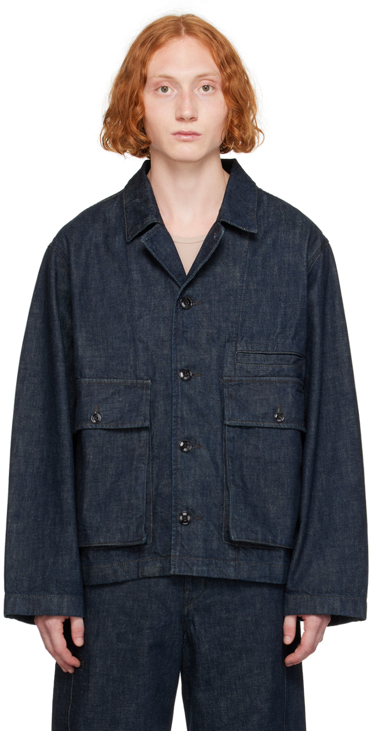 Indigo Boxy Denim Jacket