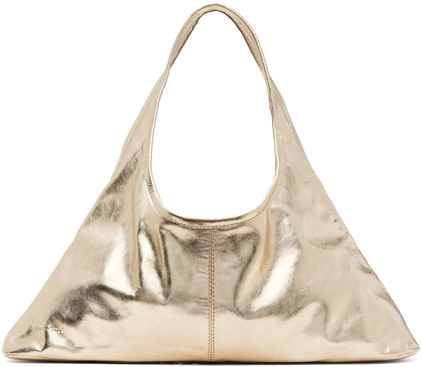 Shop Paloma Wool Gold Queridita Bag In 802 Gold