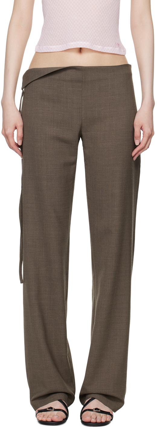 Brown Sandal Trousers