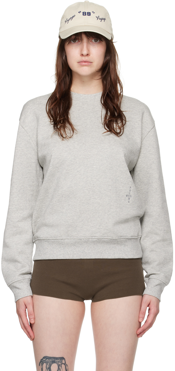 Gray Basic Sweatshirt