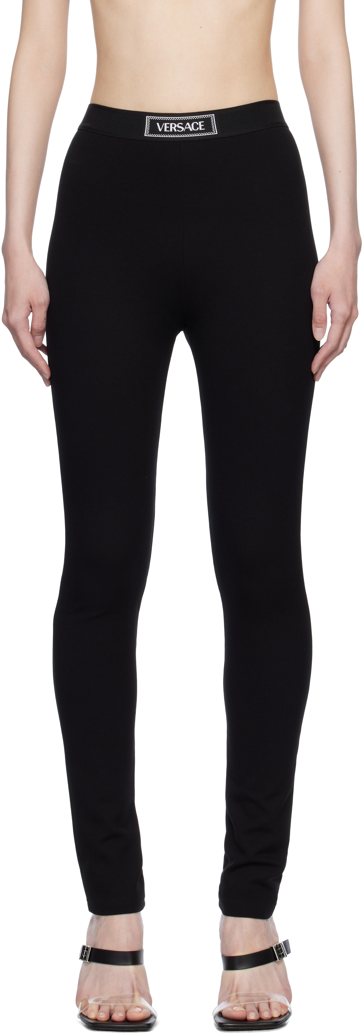 Black Jebina Punto Milano Sport Leggings