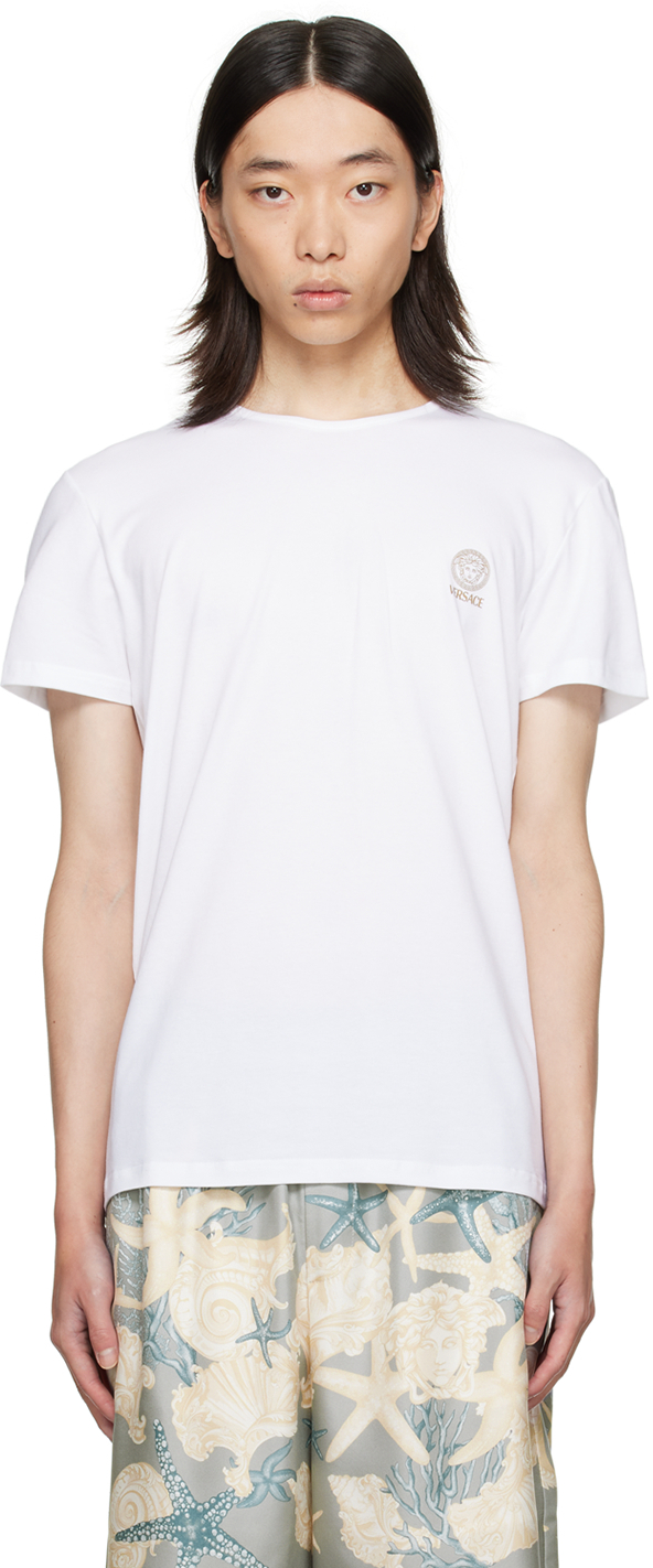 Two-Pack White Medusa T-Shirt