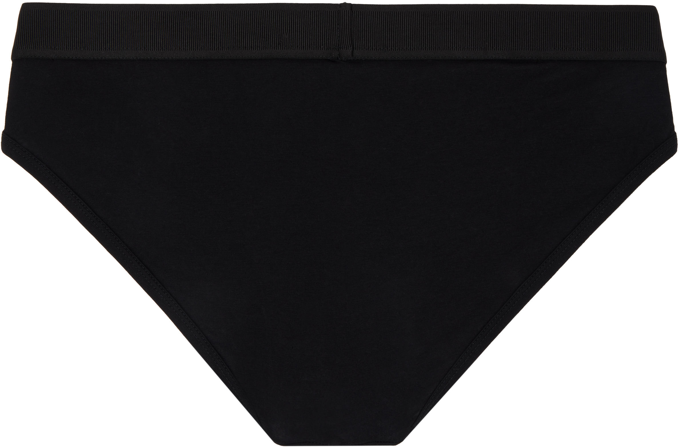 Versace Black 90s Vintage Logo Briefs In 1b000-black