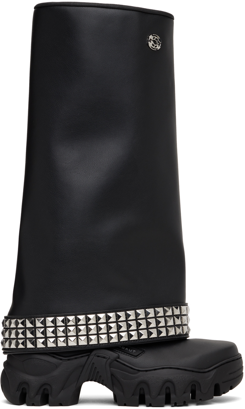 Black Boccaccio II Rain Studs Boots