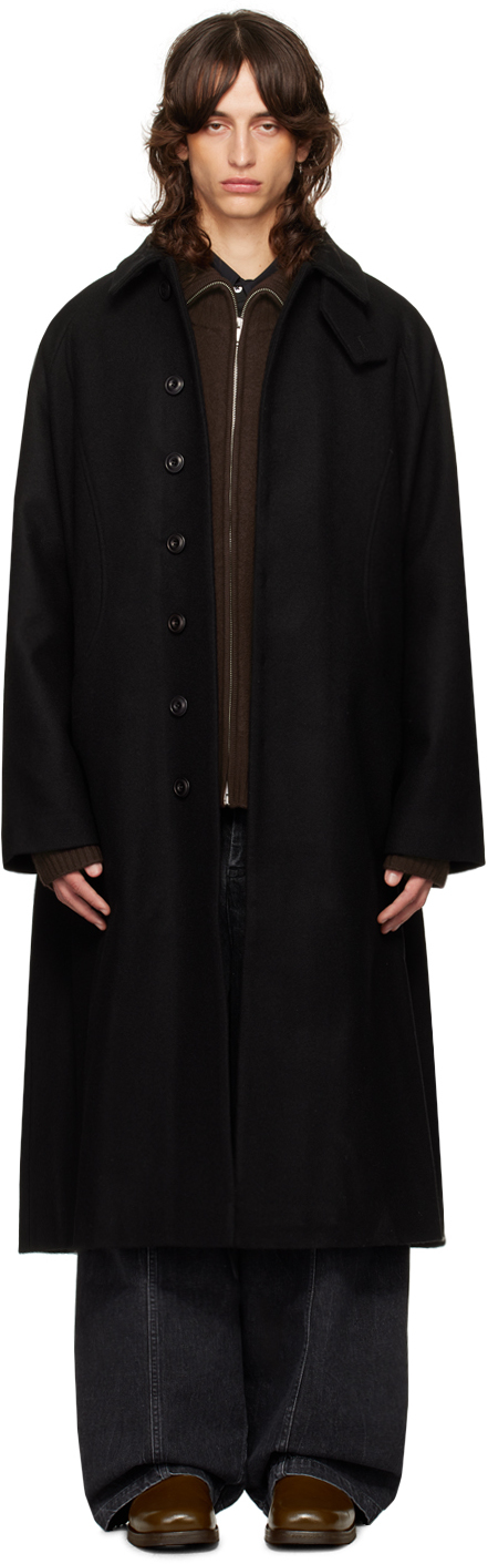 Shop Sage Nation Black Takeshi Coat