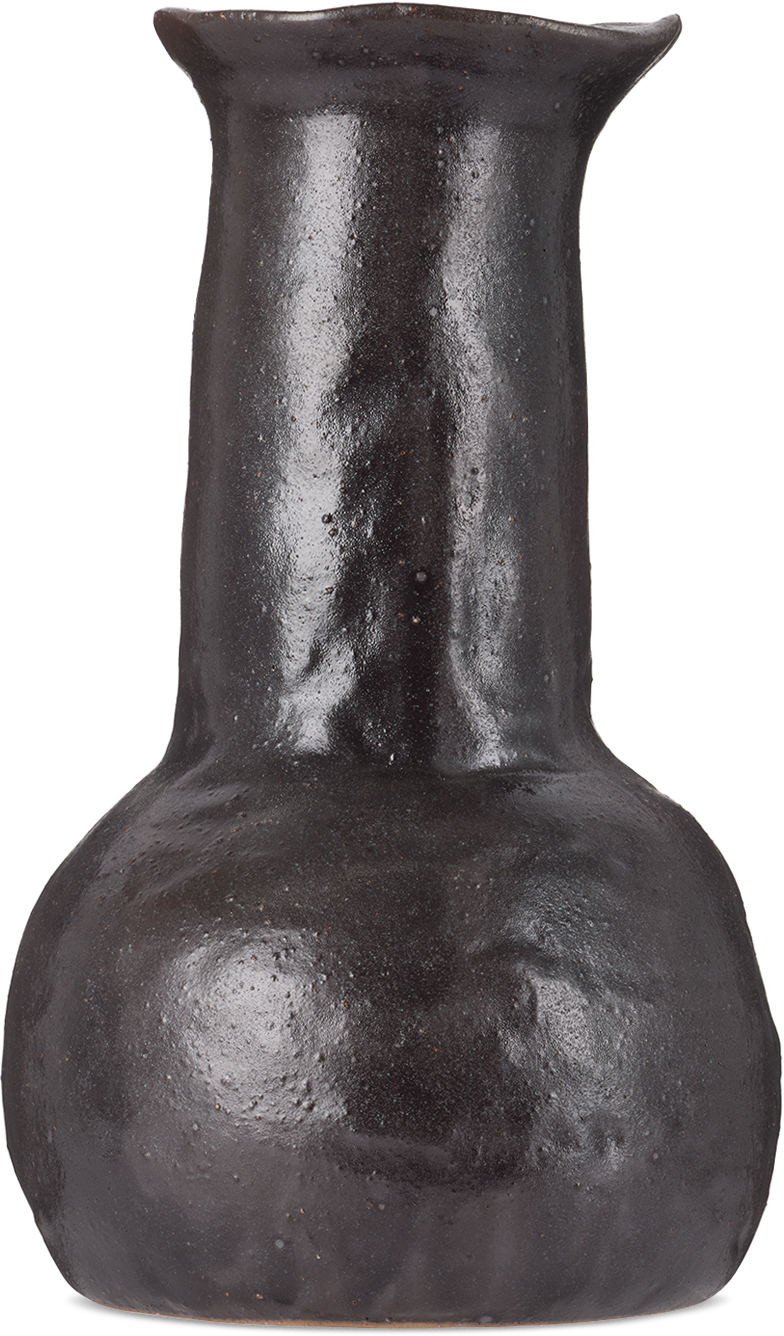 ferm LIVINGのDoroコレクション ブラウン ラージ フラワーベースがセール中